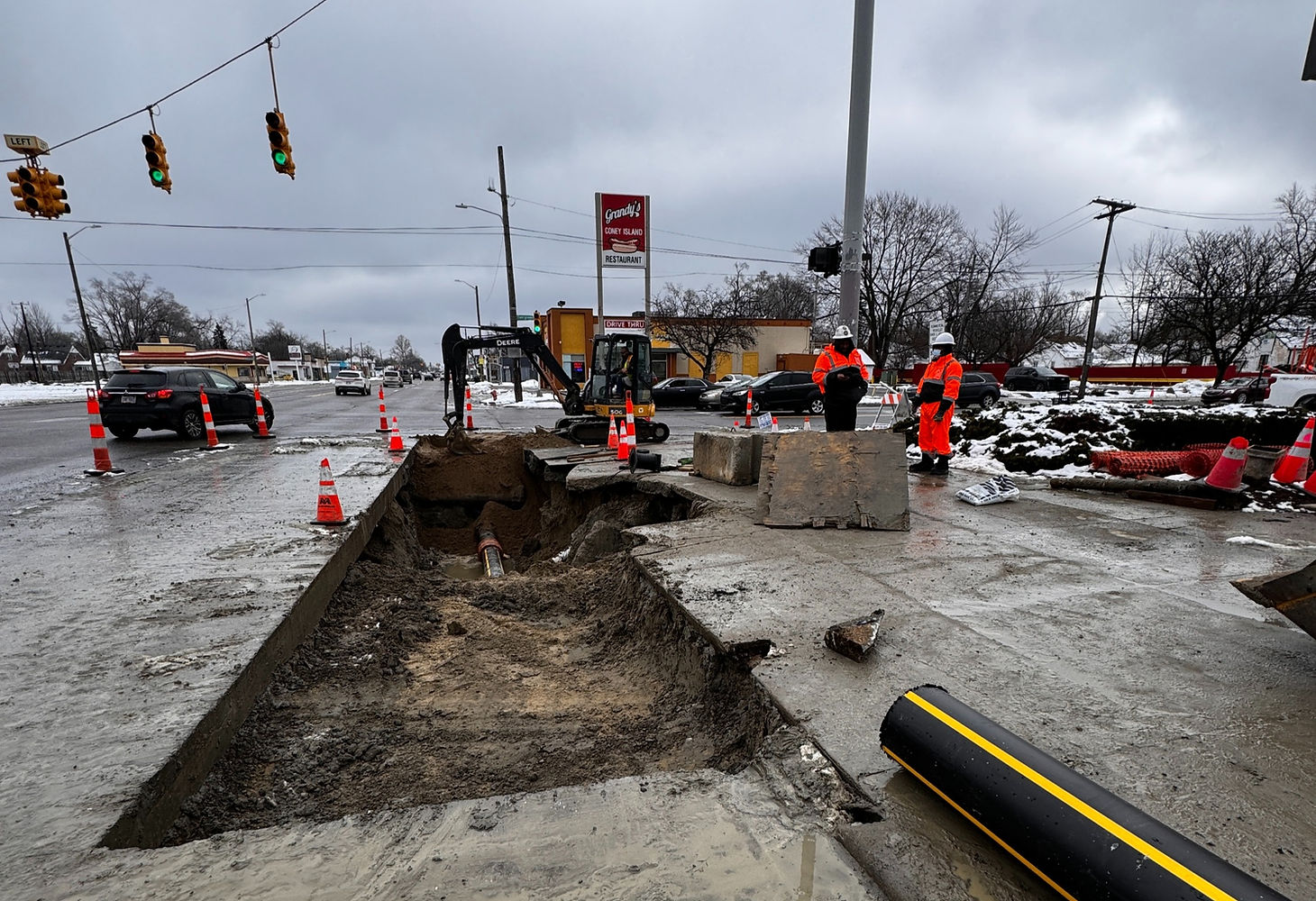Underground Utility Work by Prime Construction and Excavation